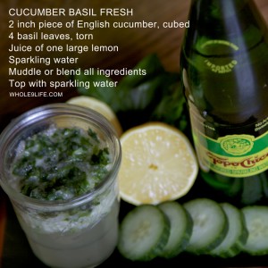 Cucumber Basil Fresh