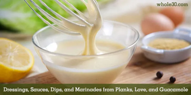 Dressings, Sauces, and Dips