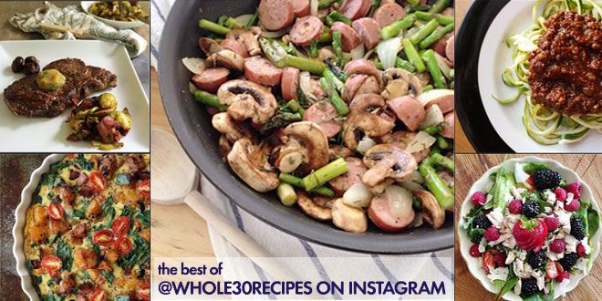 Whole30 recipes on instagram