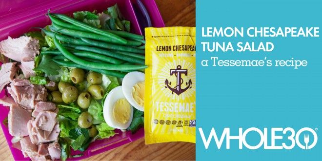 Lemon Chesapeake Tuna Salad Tessemaes