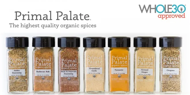 Whole30 Approved: Primal Palate Organic Spices