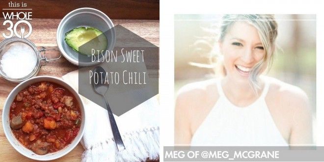 Bison Sweet potato chili