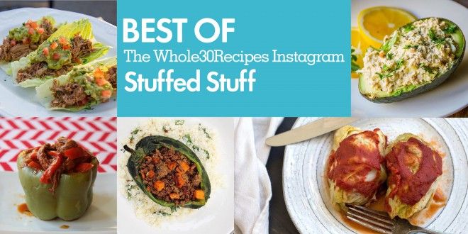 Best of Whole30 Recipes: Stuffed Stuff