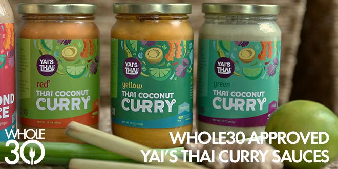Whole30 Approved: Introducing Yai’s Thai Coconut Curry Sauces