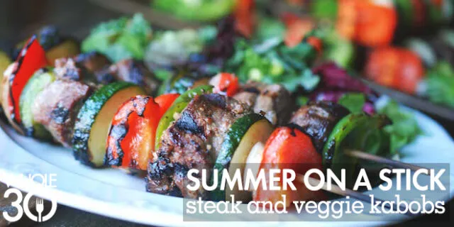 Steak and Veggie Kabob Header