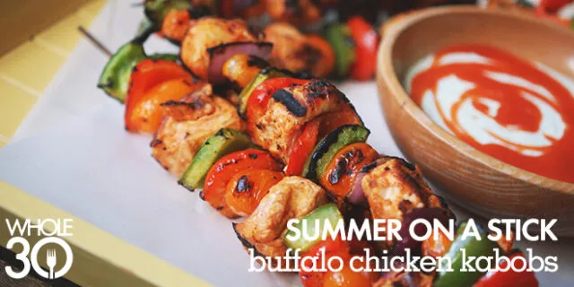 Buffalo Chicken Kabob Header