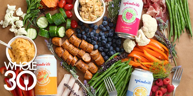 Whole30 Approved: Entertaining with Spindrift