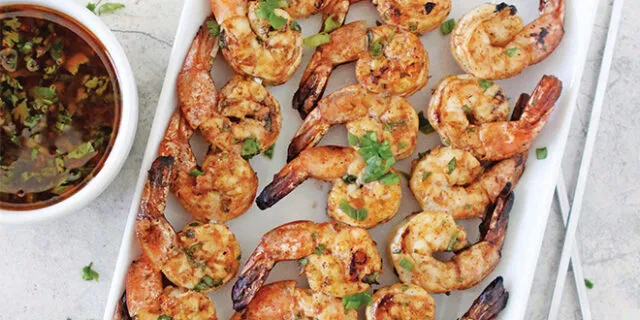 Good Food Cookbook Whole30 Shrimp Header
