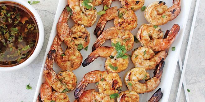 Chipotle-Lime Shrimp from The Whole Smith’s Good Food Cookbook