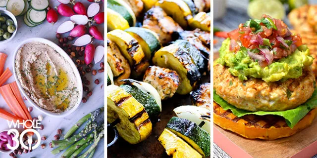 Whole30 Summer Recipe Roundup Header