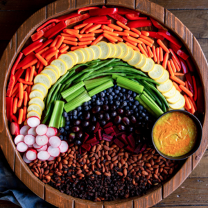 Whole30 Rainbow Veggies and a Pot of Gold