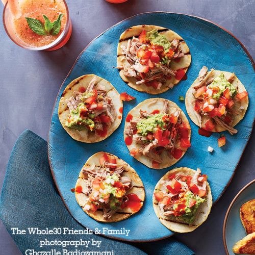 The Whole30 Friends & Family Cookbook Pork Carnitas Tacos