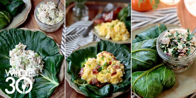 Whole30 Collard Wraps