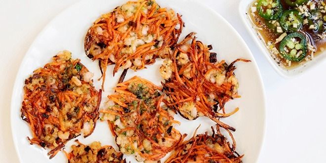 5 Ingredient Ukoy (Shrimp & Veggie Fritters) - The Whole30® Program