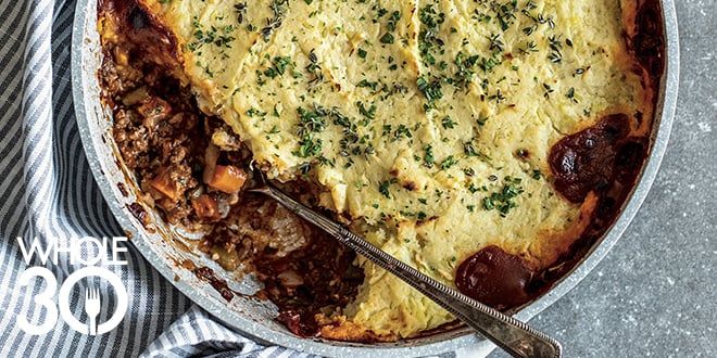 Whole30 Cottage Pie with Bison: A Cozy Recipe