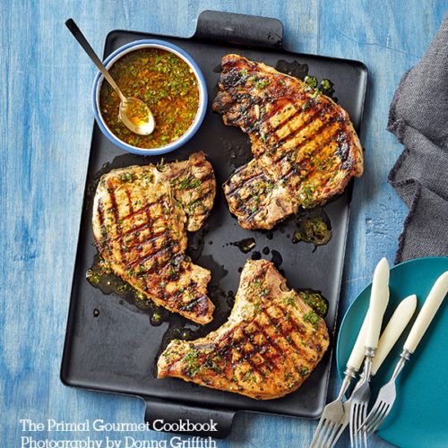 Whole30 Pork Chop Primal Gourmet Grilled Chimichurri Pork Chop