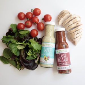 BBQ ranch chicken salad