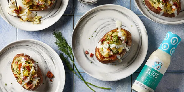 Houe Ranch Whole30 Twice Baked Potatoes HERO