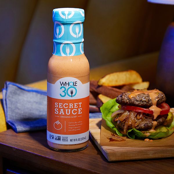 Secret Sauce Whole30 Two Patty Burger SQUARE
