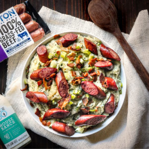 bacon ranch kale potato mash