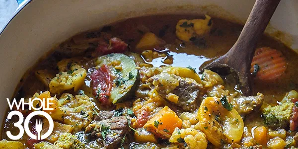 Dutch Oven Sweet & Spiced Curried Beef