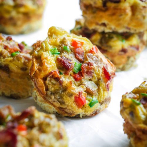 Dairy Free Potato Sausage Breakfast Bites from The Whole30 Friends and Family Cookbook