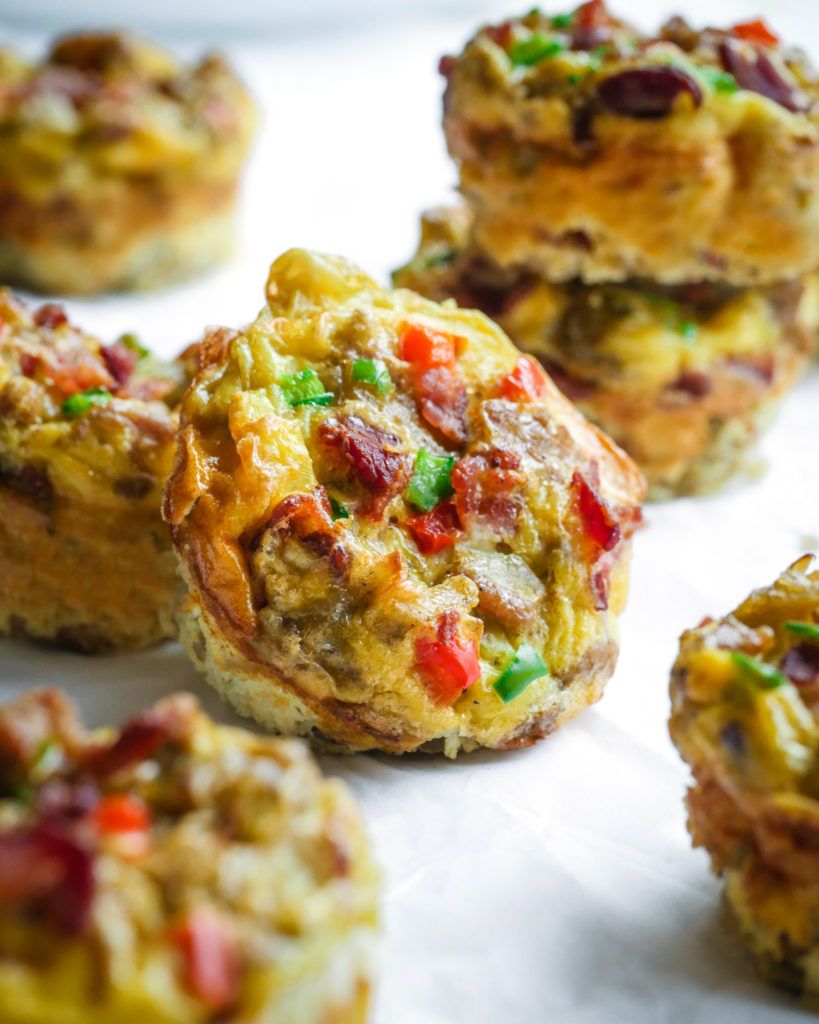 Dairy Free Potato Sausage Breakfast Bites from The Whole30 Friends and Family Cookbook