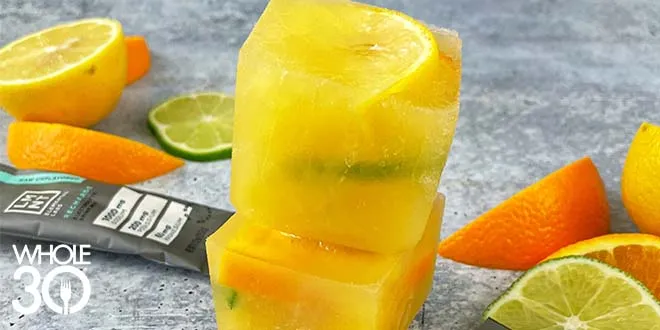 Whole30 Pineapple Citrus Ice Cubes - The Whole30® Program