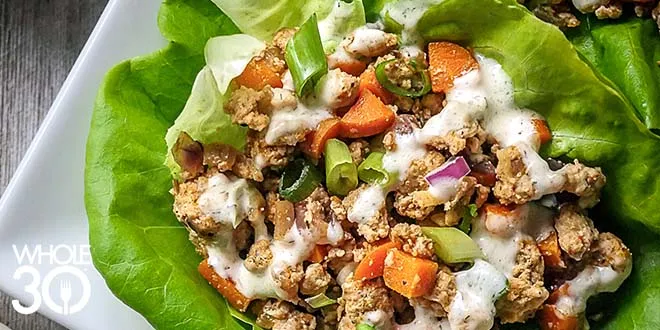 Whole30 Buffalo Ranch Turkey Wraps - The Whole30® Program