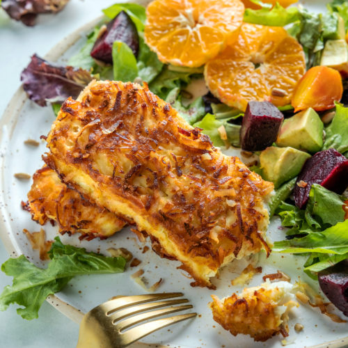 Whole30 Coconut Crusted Fish