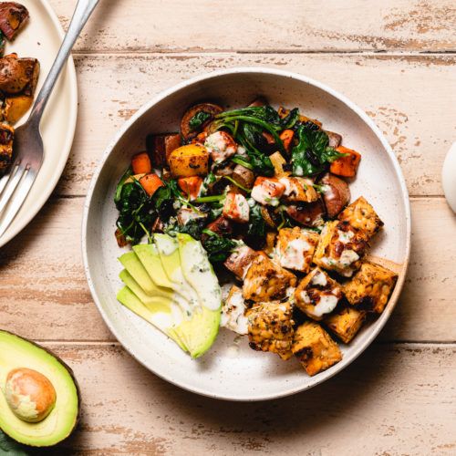 Plant-Based Whole30 Anytime Hash with Italian Tempeh