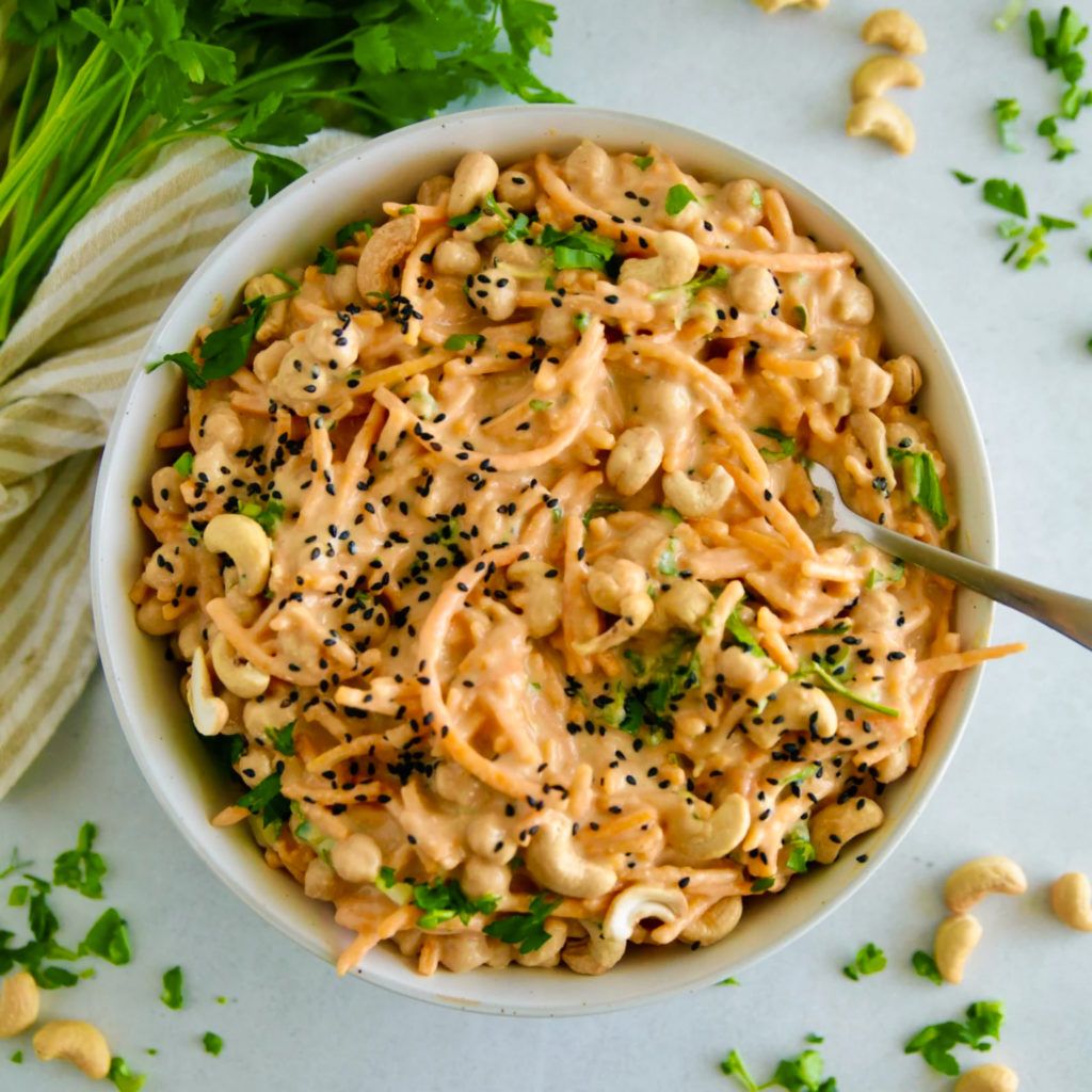 Pesto Veggie Noodles Frozen Meal Prep (Whole30, Vegetarian)