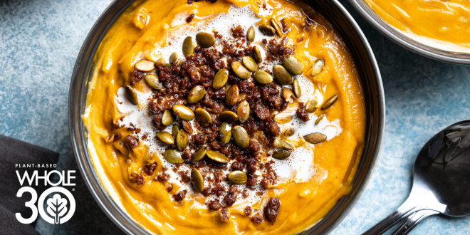 Plant-Based Whole30 Spiced Sweet Potato Soup - The Whole30® Program