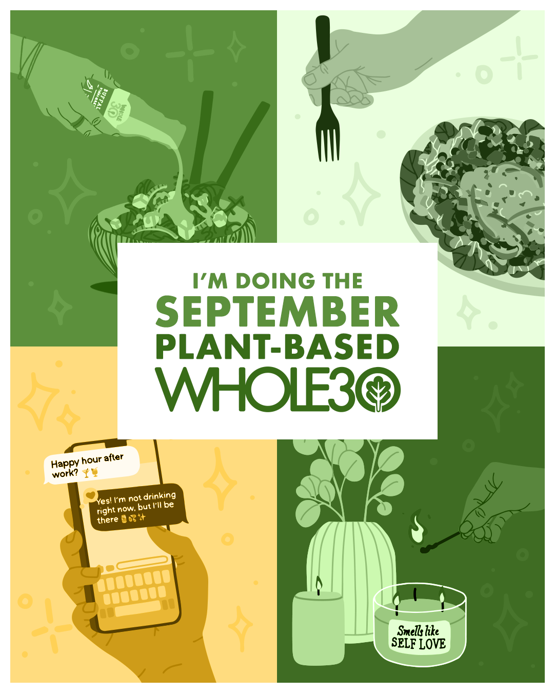 I'm doing the September Plant-Based Whole30.
