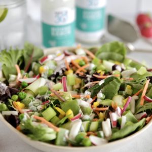 Whole30 House Ranch Rainbow Salad