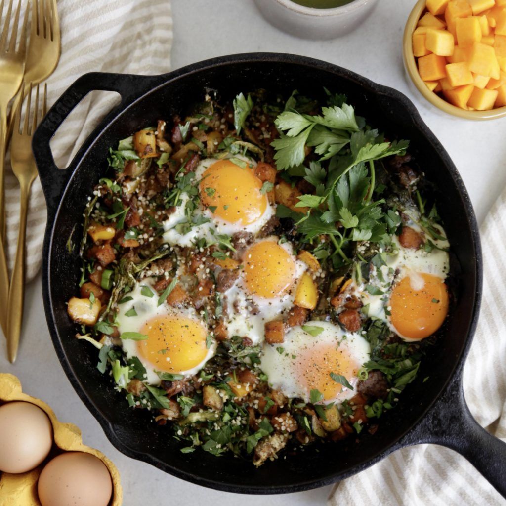 Whole30 Beef and Veggie Breakfast Hash