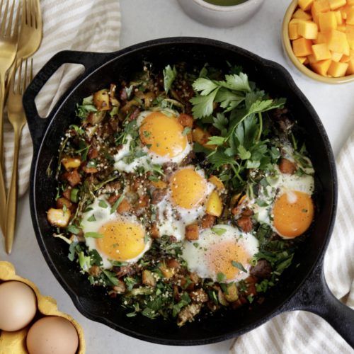 Whole30 Beef and Veggie Breakfast Skillet Recipe