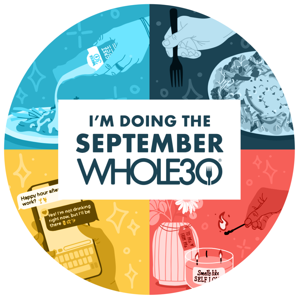 I'm doing the September Whole30 profile graphic. 