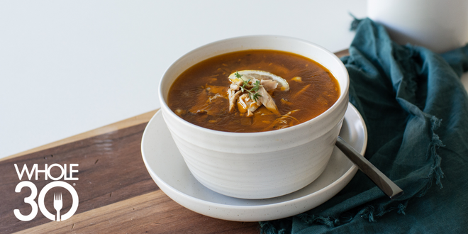 Instant Pot Lemony Chicken Soup