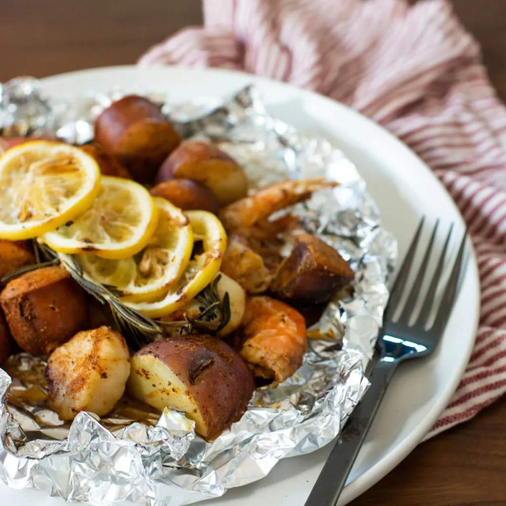 Whole30 Simple Seafood Bake