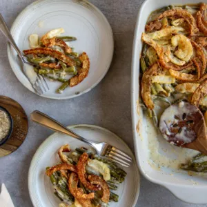 Whole30 Dairy Free Ranch Green Bean Casserole