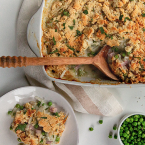 Whole30 Dairy-Free Gluten-Free Ham and Hash Brown Casserole