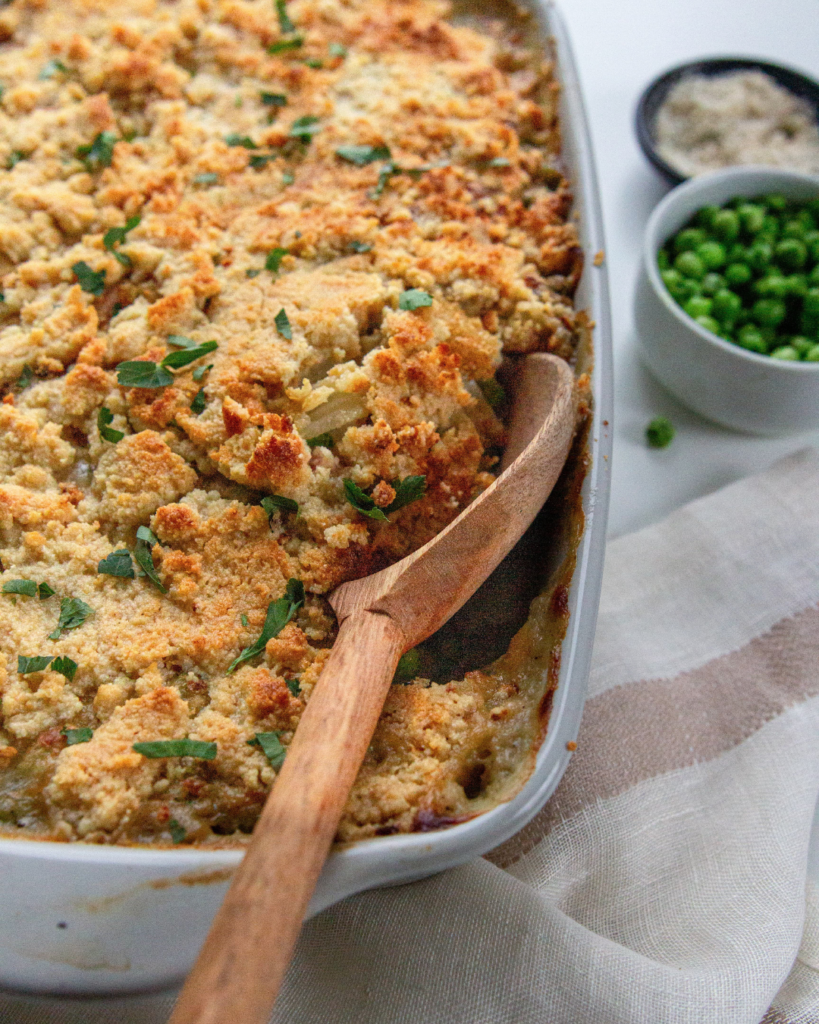 Whole30 Dairy-Free Gluten-Free Ham and Hash Brown Casserole