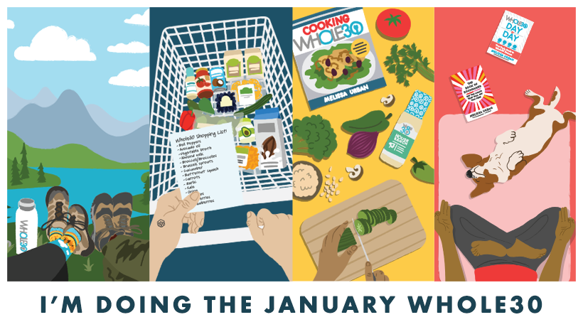 I'm doing the January Whole30 Facebook Cover.