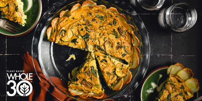 Tofu Quiche with Potato Crust - The Whole30® Program
