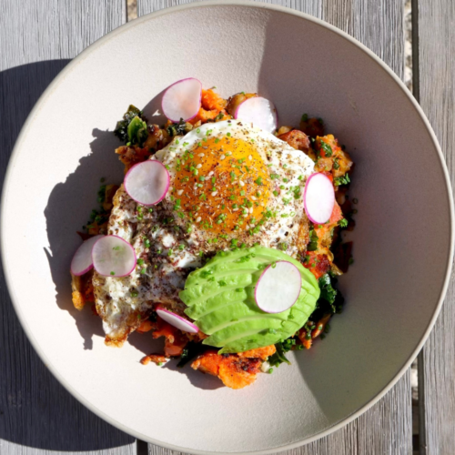 Smoked Salmon Hash with Za’atar Fried Eggs Whole30 Recipes