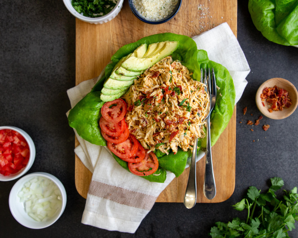 Whole30 Buffalo Bacon Ranch Chicken Salad