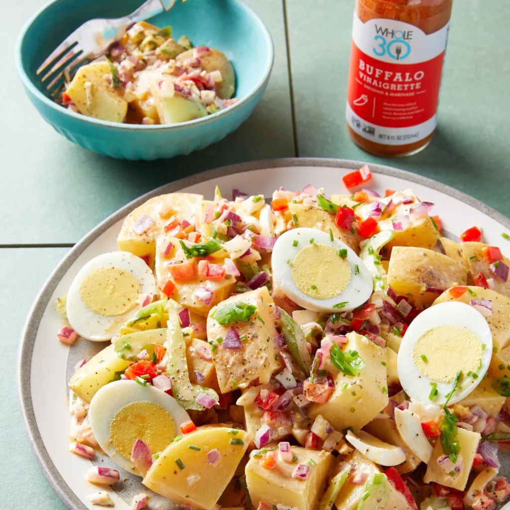 Whole30 Creamy Buffalo Potato Salad