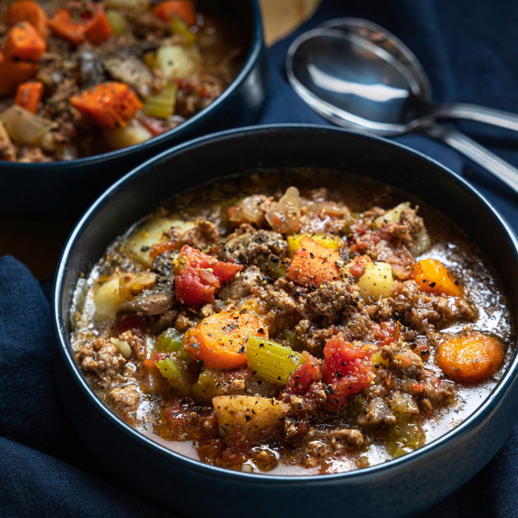 Whole30 Hamburger Soup