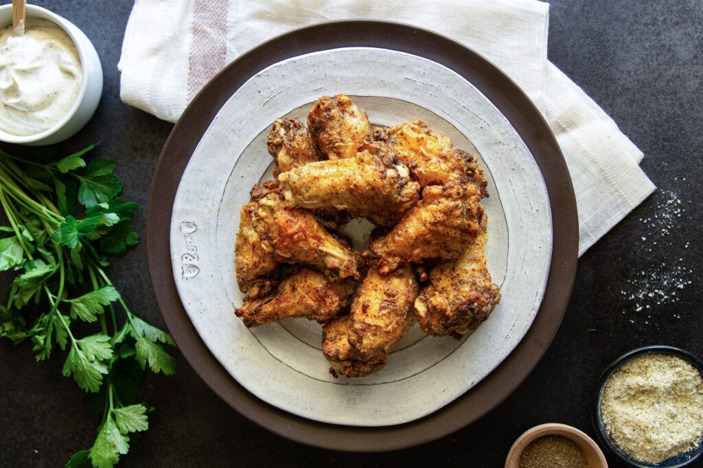 Whole30 Salt and Pepper Chicken Wings